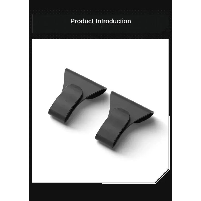 For Tesla Model X S 2025 2024 Front Seat Backrest Hook Sundries Storage Organizer Convenient Hanging Hook Interior Accessories
