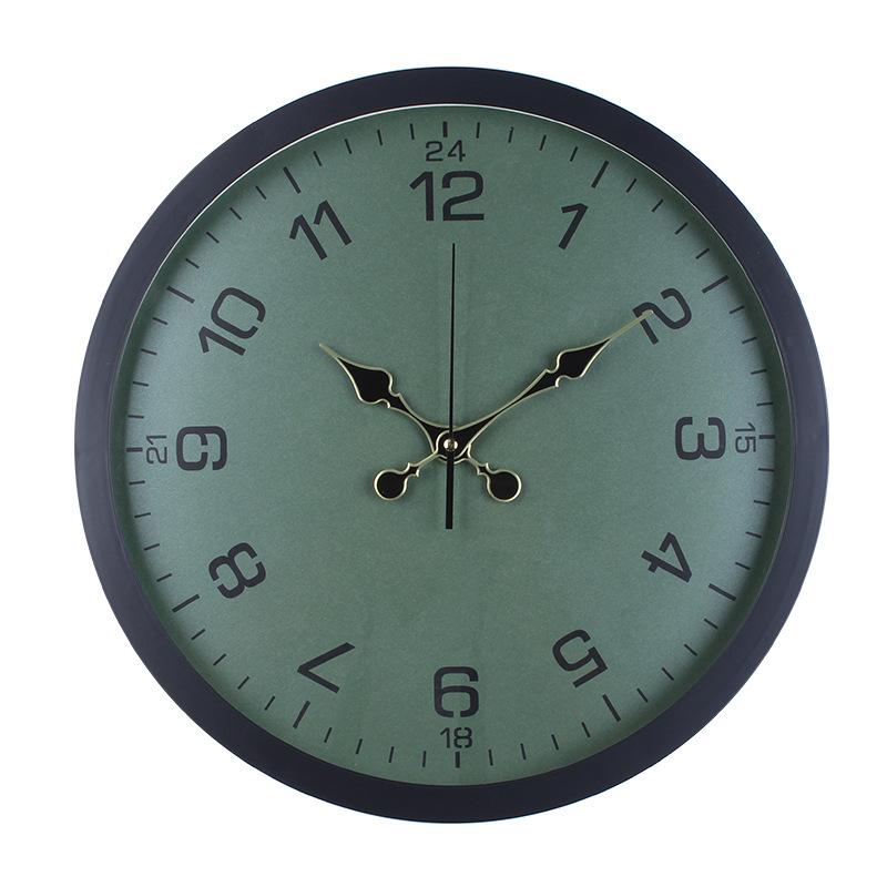 

Деревянный рисунок Гостиная Высокоценное Художественное Украшение Креативные Настенные Часы Часы для Ресторана Домашние Настенные Кварцевые Часы 40CM [style] 4