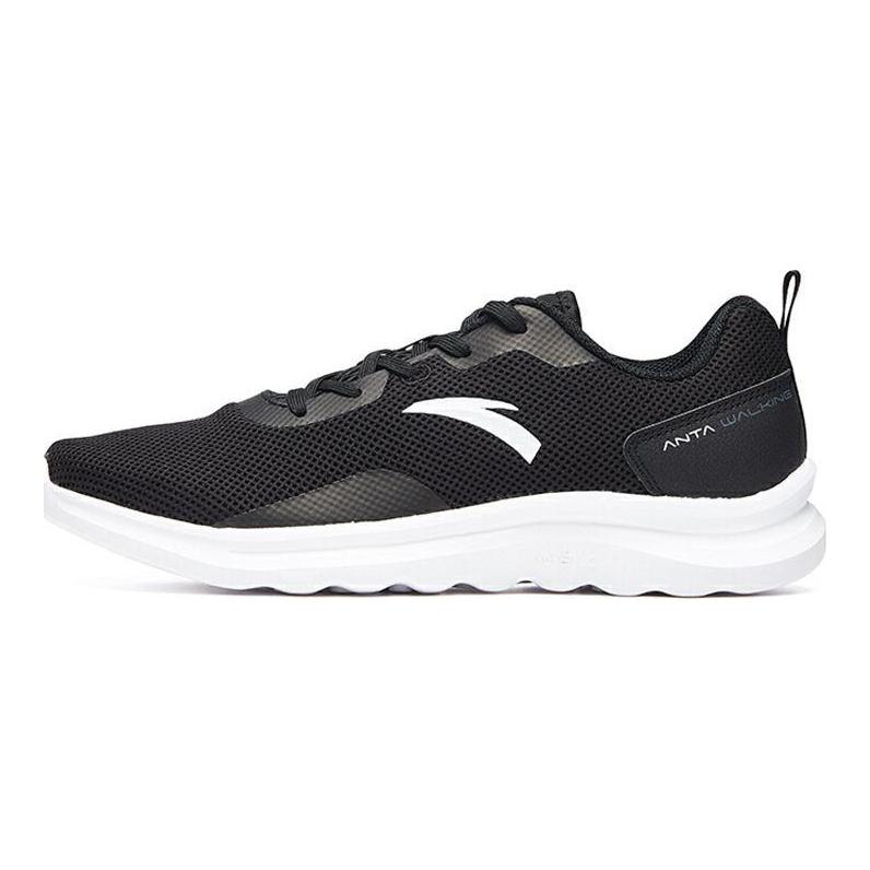Anta Breathable Low-Top Training Shoes Men Sneakers Black White 112027711-4