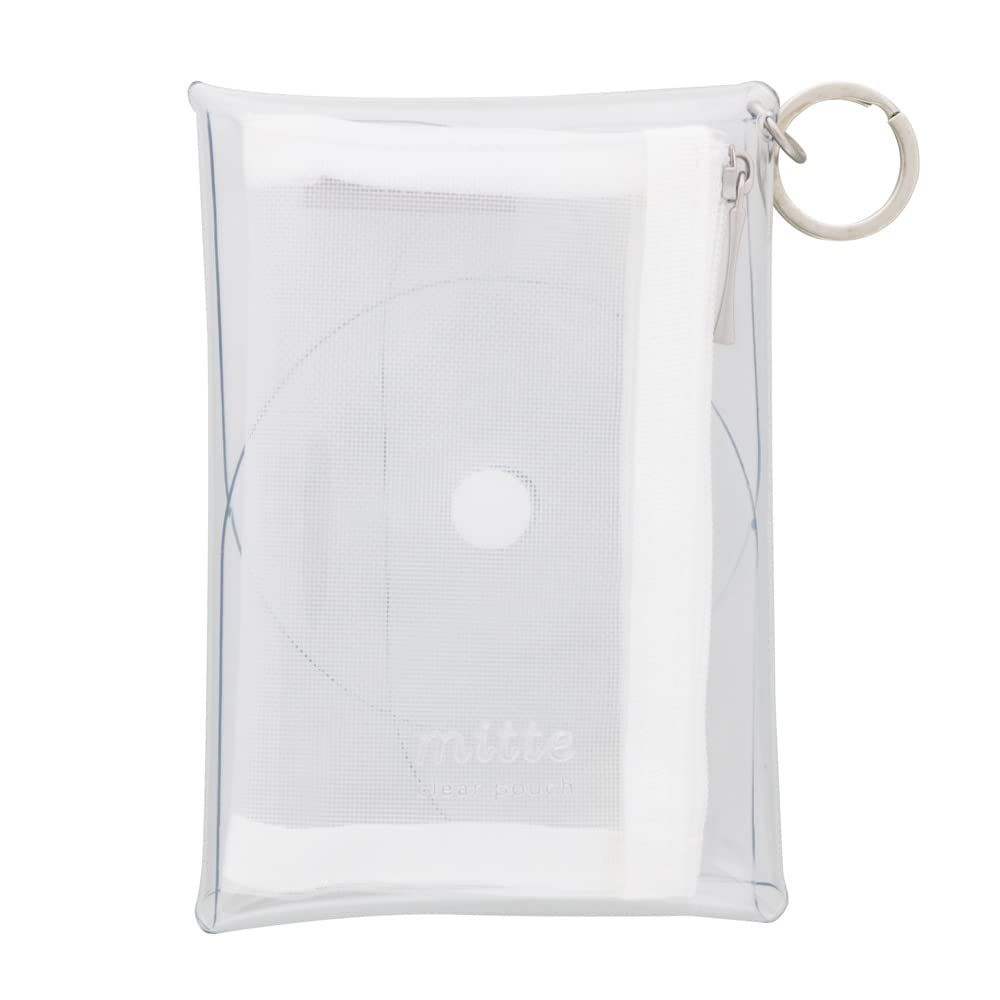 

Sunstar Stationery Pouch Clear Mini Mitte White S2321580 белый