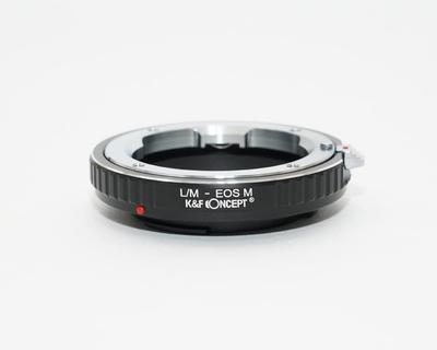 CONCEPT Leica M Mount Canon EOS M Mount Adapter with Lens Cloth K&F L/M - Lm-eosm (KFEOSM)