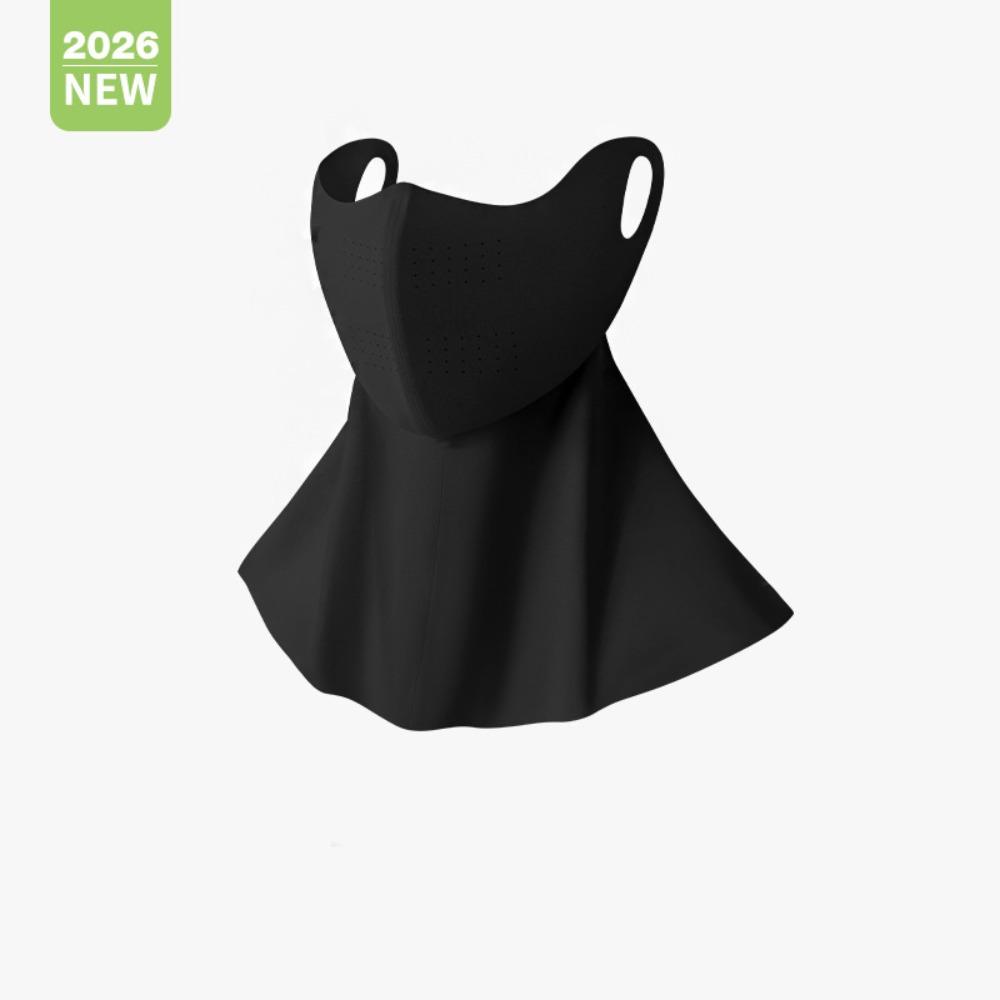 Neck Anti UV Sunscreen Mask Summer Face Cover Elastic Ice Silk Mask Hiking