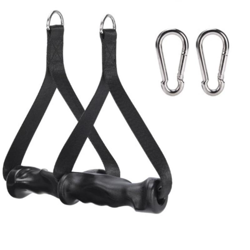 Fitness Cable Machine Attachments Gym Multi Functional Ergonomic Pulldown Exercise Handle Grip 21cm*13cm