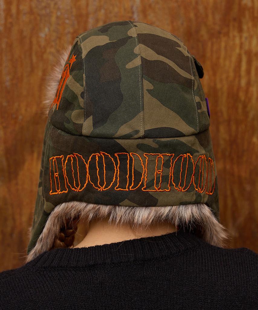 HOODHOOD Hd Fur Trooper Hat Camo