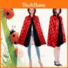 Game Theme Adult Ladybug Cape Cosplay Costume With Polyester Fabric For Halloween Parties