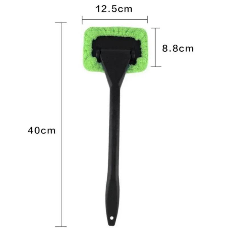 Car Glass Window Cleaning Brush Kit Towel Cars Windshield Wash Tool Skylight Long Handle Wash Tool Auto Glass Wiper for Car Body