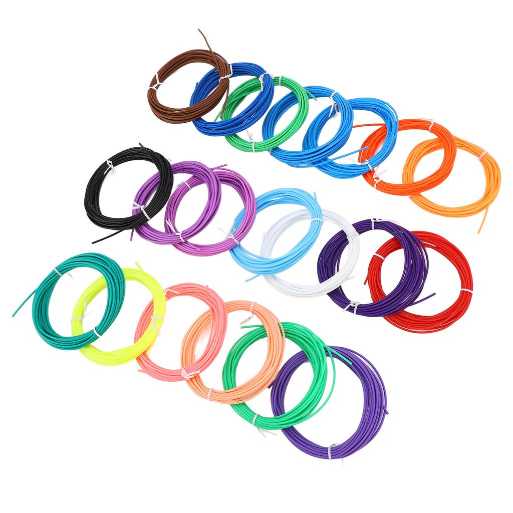 3D Printing Pen Filament Low Temp PCL Pen Consumable 1.75mm 3D Printing Filament Refill for