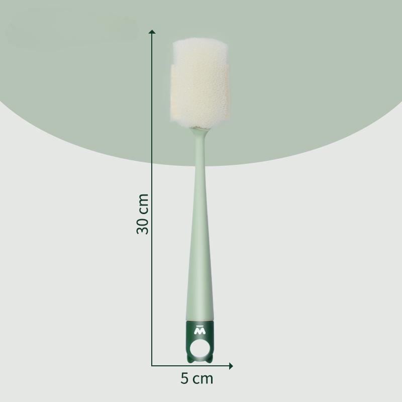 Houbičkový kartáč na poháry Kuchyňský čisticí nástroj Dlouhá rukojeť Sklenice na pití vína Láhev Sklenice Mytí Čisticí kartáč