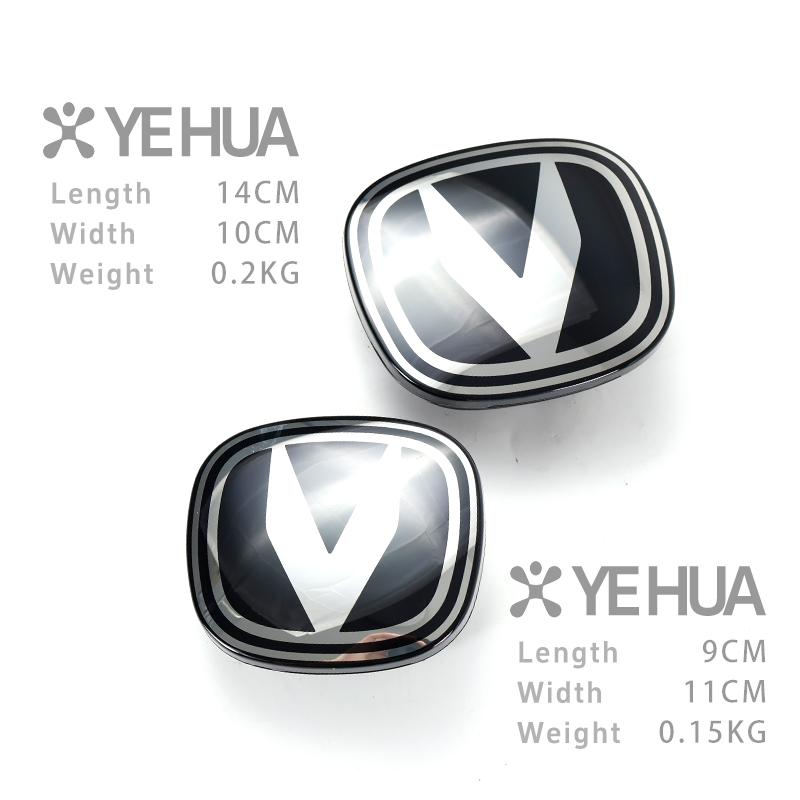 For Changan Unik Uni K 2021-2023 Car Front Rear Logo LED Light Original Decorative Illuminated Emblem Tuning Parts Accessories