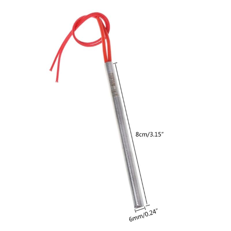 Practical Heat Rod Igniter Stainless-Steel Ignition High Insulation 100w/200w/300w 220V Igniter Heat Rod for Wood Grills
