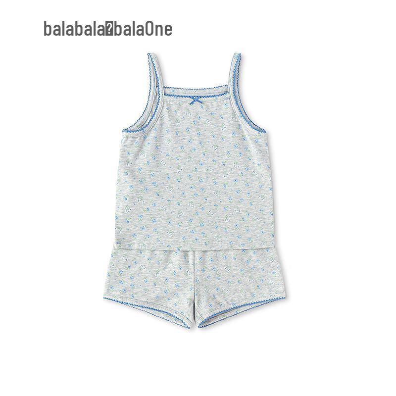 Balabala Toddler Girls Sleeveless Pajama & Homewear Set 130