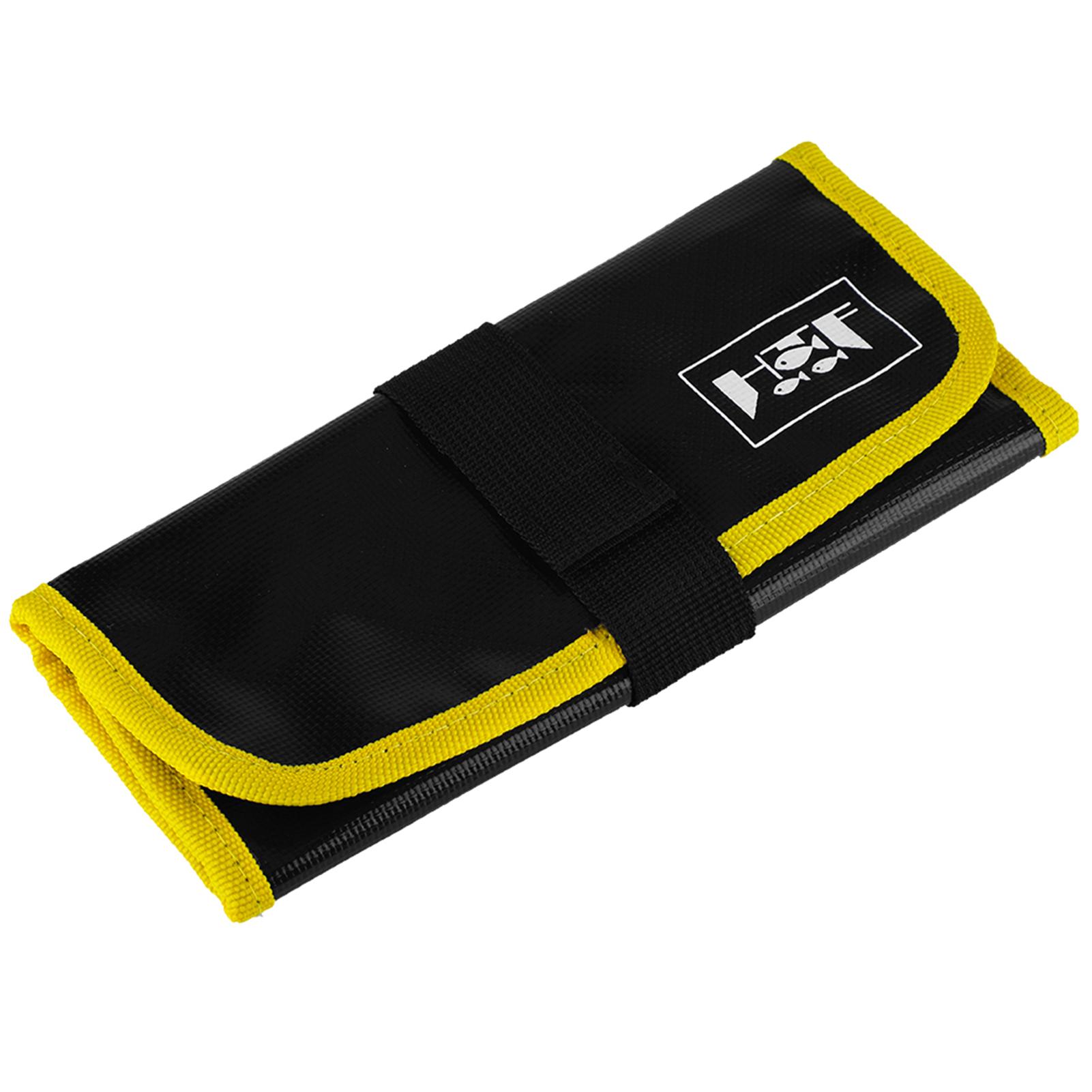 

PVC Fishing Jig Lure Tackle Gear Tools Pockets Bags Fishing Tackle Accessory Yellow