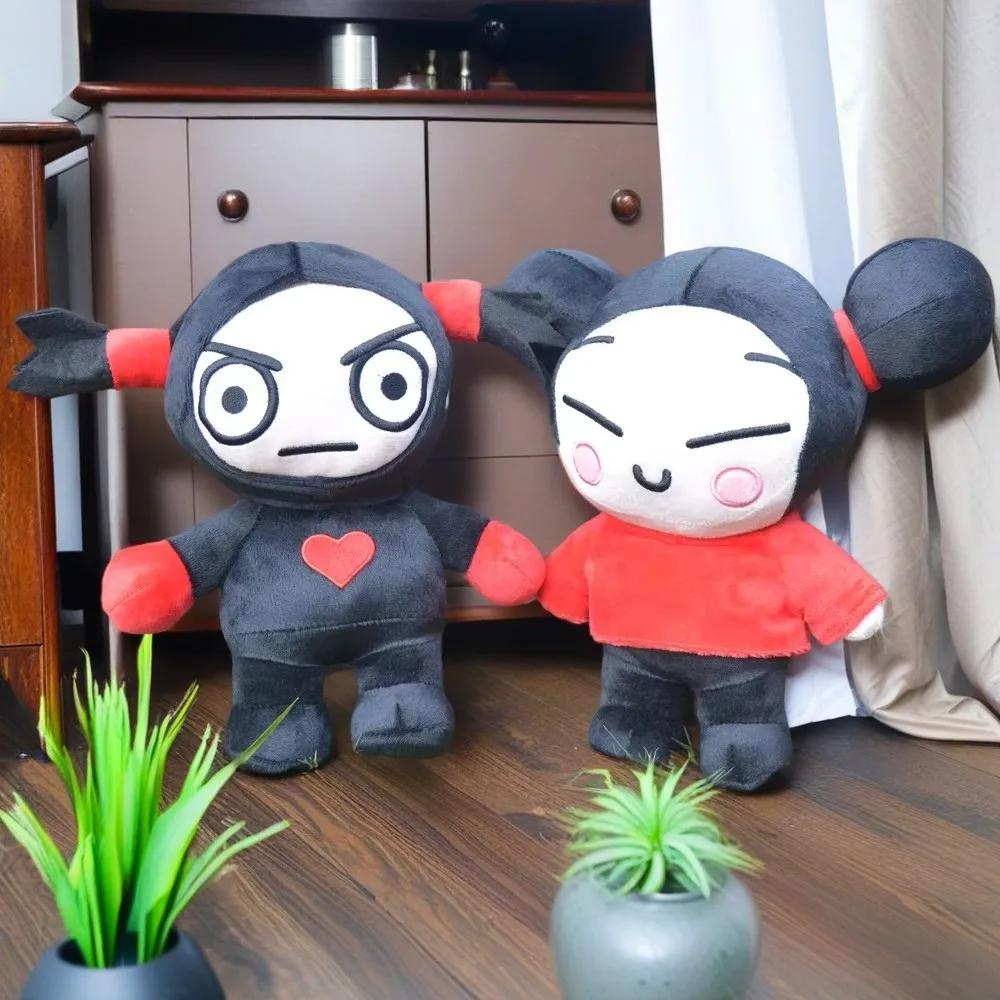 50cm Cute Cartoon Couple Plush Toy Soft Stuffed Animal Pillow Hugging Doll Kids Birthday Gift