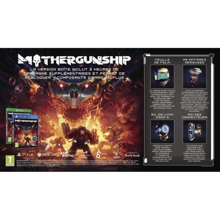 Mothergunship jeu ps4