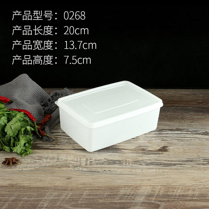 ZISIZ Large Rectangular Food Storage Container