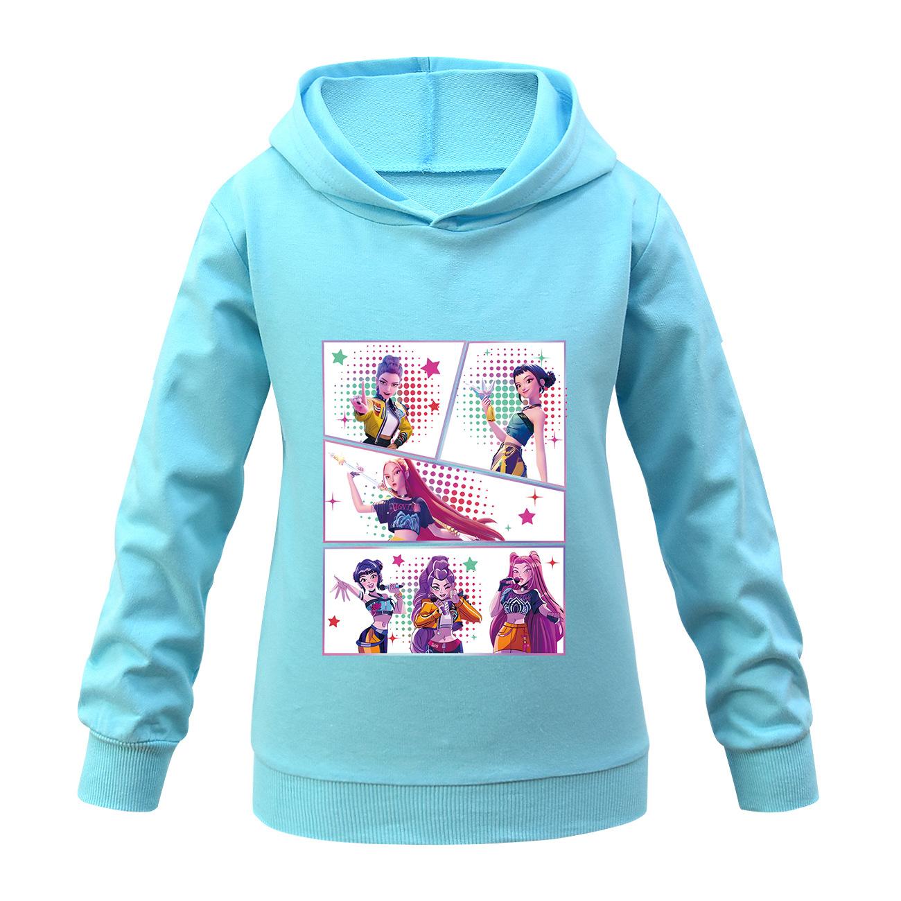 

Middle-aged children s sweater cosplay cartoon printed children s pullover sweater 160
