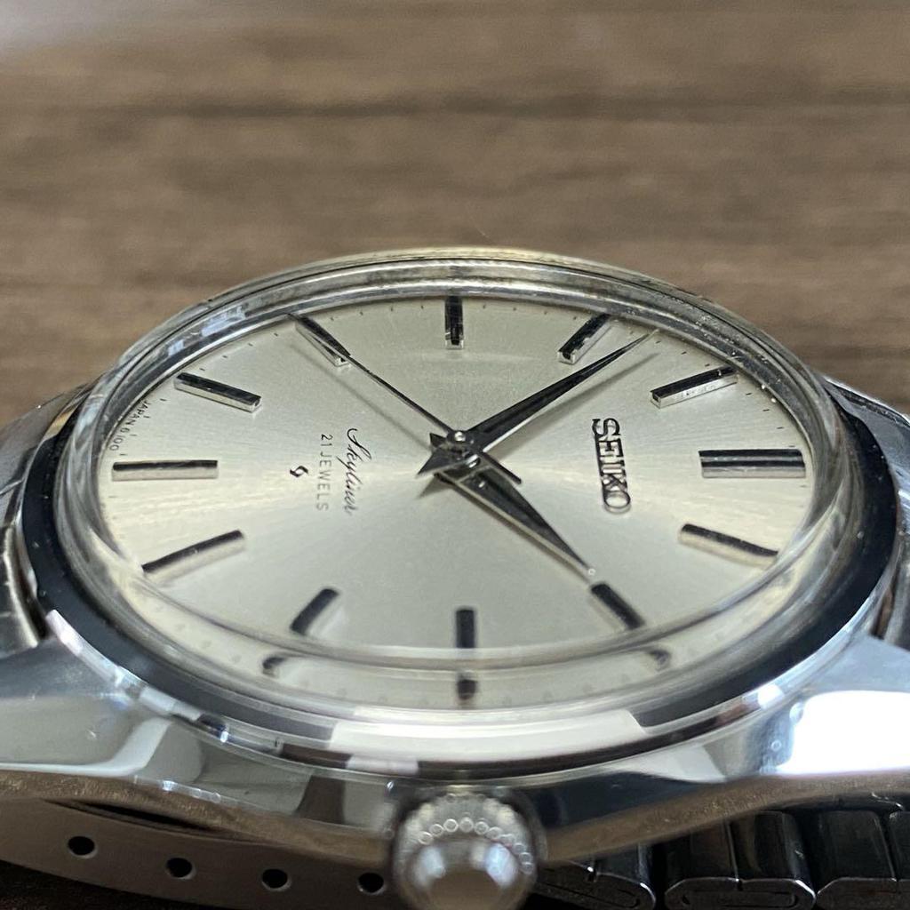 [USED] Overhauled Seiko Skyliner manual winding 21 jewels 6100-8000 1969