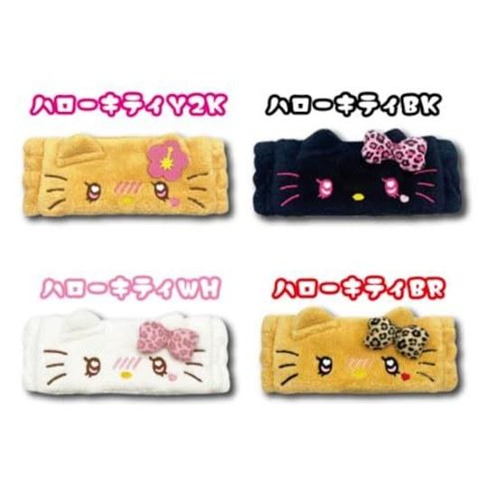 Hatakeyama Shouji Sanrio Gal Series 3 Hair Band Hello Kitty Y2K Black White Brown 4 Color Variations Cute Accessory Makeup Approximately H8W22cm