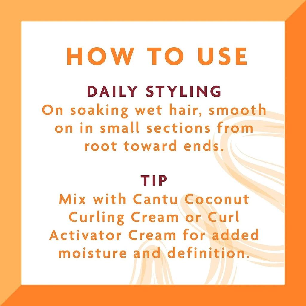 Cantu Shea Butter for Natural Hair Curling, Coil & Waves, Perfect Hold - 340g