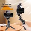Dual-Sided Teleprompter & Phone Stand: Handheld Video Recorder, Script Reader & Selfie Stick