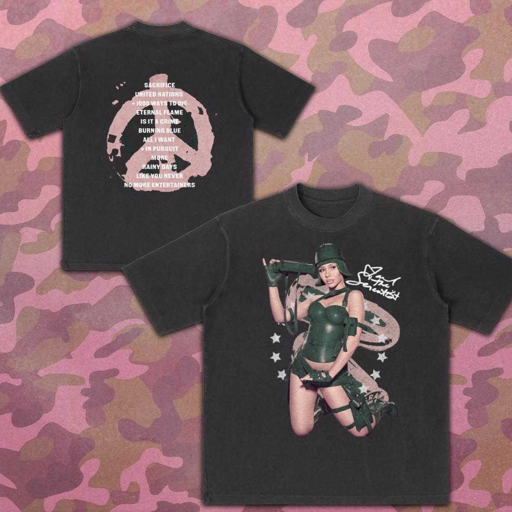 Mariah the Scientist Hearts Sold Separately graphic Tshirt retro black shirt  Pure cotton loose fit casual couple Tshirt 2XL