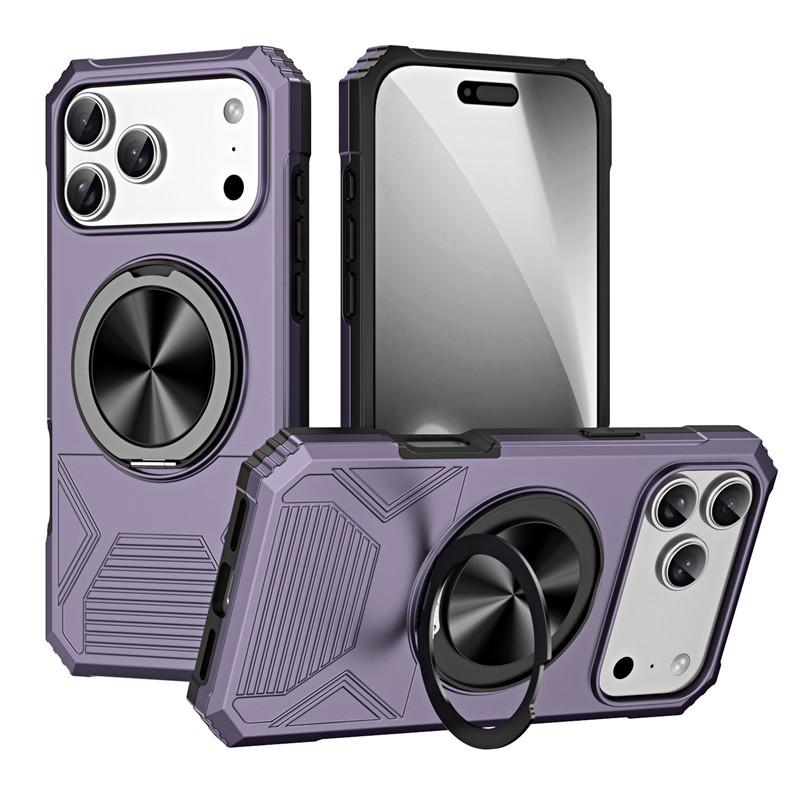 Alliance Ring Shadow Suitable for iPhone17Pro Max Mobile Phone Case Apple 15 Bracket Case 13 Magnetic Protective Case