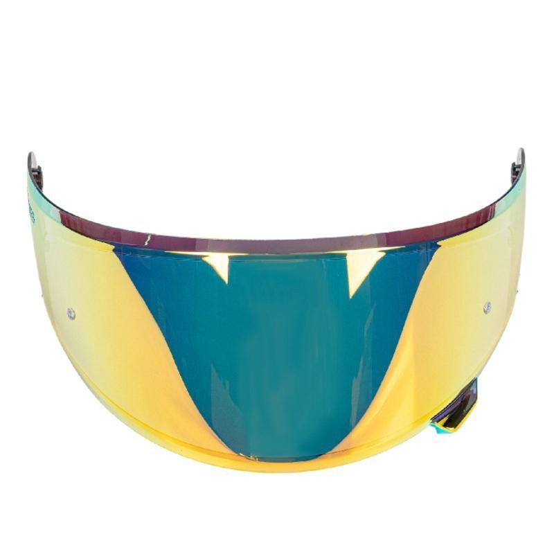 Für SHAFT 610DV Sonnenblende Vollgesichts-Sonnenschutz Straßen-Motorradbrille Helm Windschutzlinse Anti-Scratch Universal