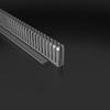 Comb Trough 25X100 Cable Channel With Cover 1M Cable Protector
