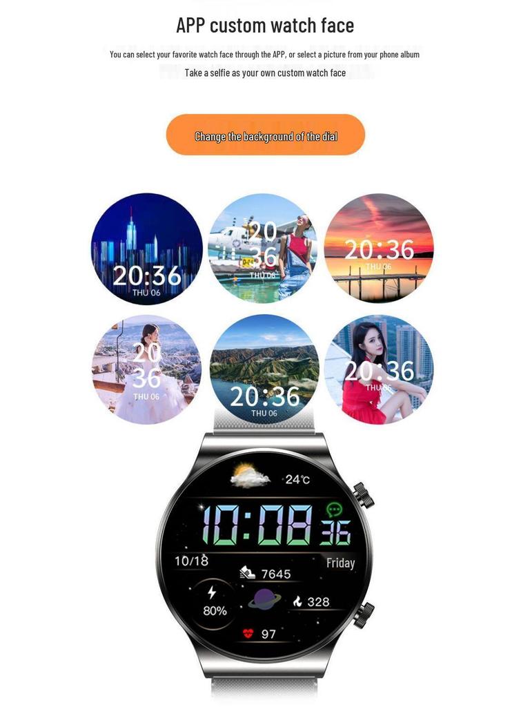 2025 Watch9 Smartwatch with Bluetooth Call and Multifunctional Health & Sports Features