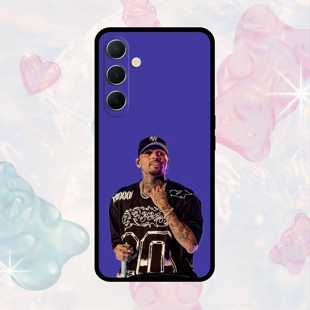 

AAA C-Chris Brown 11 Phone Case For Samsung S25,S24,S21,S22,S23,S30,Ultra,S20,Plus,Fe,Note,10,9,5G Black Cover Samsung S26