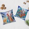 Sofa Santa Claus for Living Room Pillow Covers Pillowcase Cushion Covers Christmas decorations