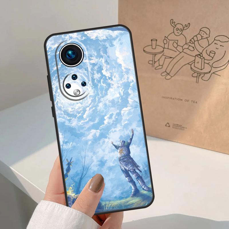 Praise the Sun Dark Souls For Huawei P20 P30 P40 P60 Pro P Smart Nova 9 5T Honor 70 90 50 Magic5 Lite X7a X9a X8a Case