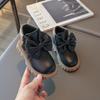 Autumn Children's Ankle Boots Girls Bow-knot Princess Shoes Sweet Kids Boots Non Slip Comfort  Casual Toddler Boots 21-30