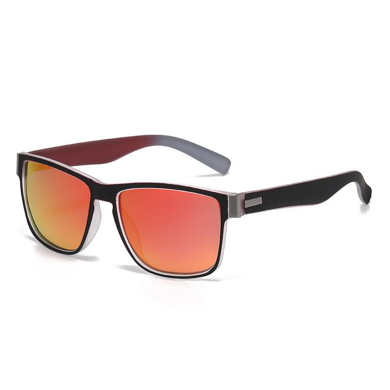 Retro sunglasses cycling driving sunglasses men's and women's polarized sports cycling glasses