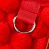 Pet Costume Warm Dancing Lion Cat Coat Red Embroidered New Year Pet Vest Fluffy Soft Winter Dog Jacket Photo Props