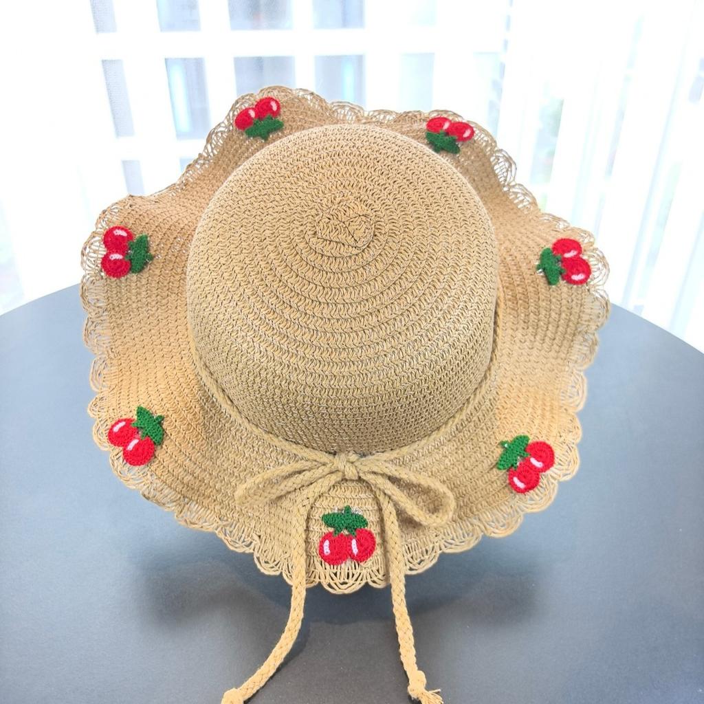 Large Eaves Straw Fisherman Hat Summer Braided Straw Hat Holiday Beach Breathable Sunshade