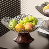 Fruit Bowl On A Stand, Trendy Serving Tray, Snack Holder, Tall Stand for