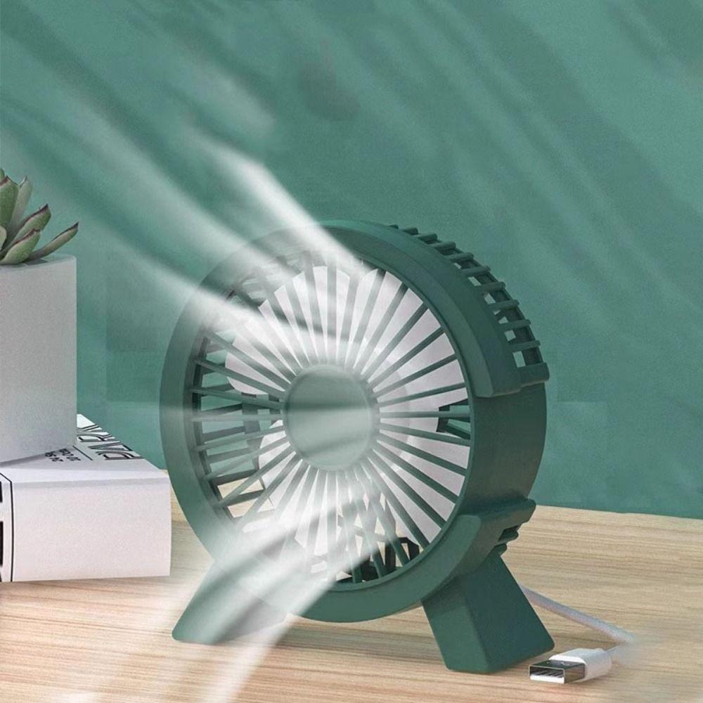 Durable Small USB Plug In Fan USB Charging USB Quiet Cooling Fans Student Dormitory