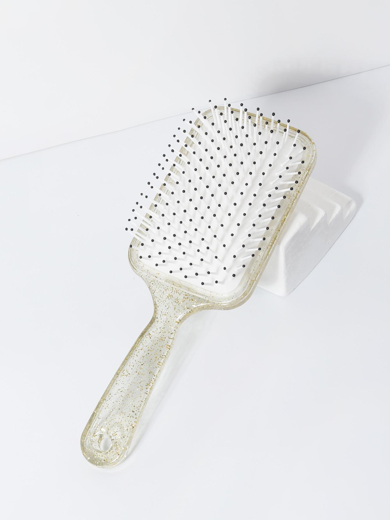 

1pc Wet Brush Detangling Hair Brush-anti-static, Paddle Detangling Hairbrush, Massage Scalp,Special for real hair wigs