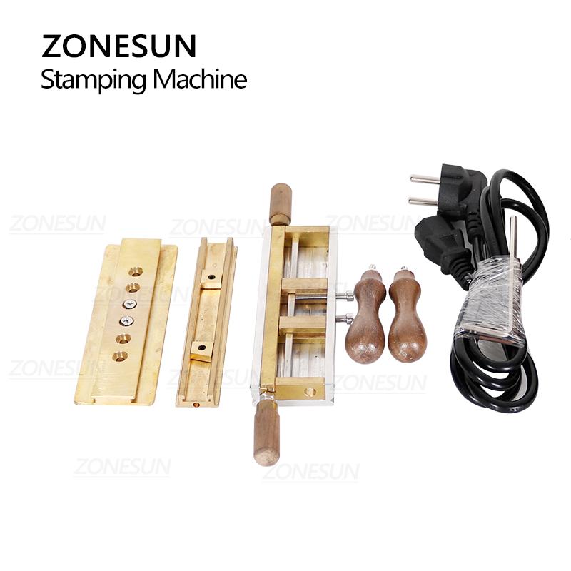 ZONESUN Multifunction Hot Foil Stamping Machine WT-90XTS Infrared Locator Leather Wood Paper Heat Press Machine with Drawers