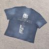 Yao Fashion Oversized Fit Vintage Unisex Street Style All Match Versatile Trendy Casual Comfortable Daily Tops T Shirt For Men