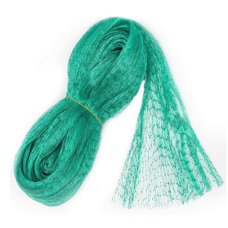 Green Bird Netting for Plant, Tree & Flower Protection - Small-Mesh Design Guards Against Birds & Rodents