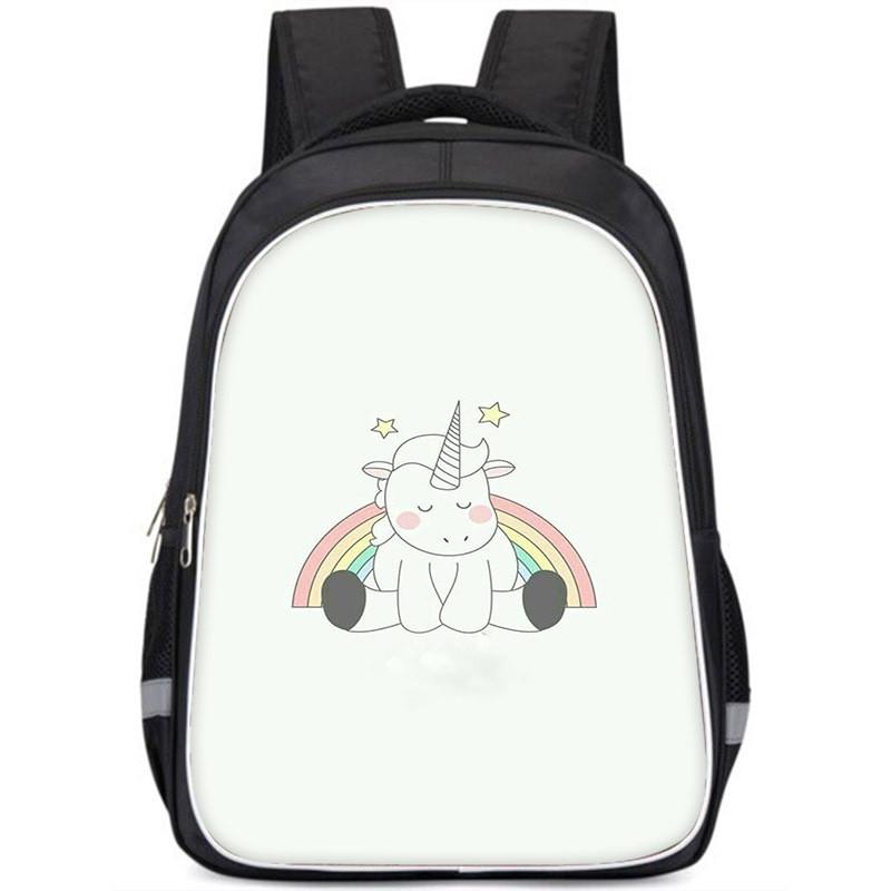 Unicorn Backpack For School Large Capacity Lightweight Design For Boys And Girls