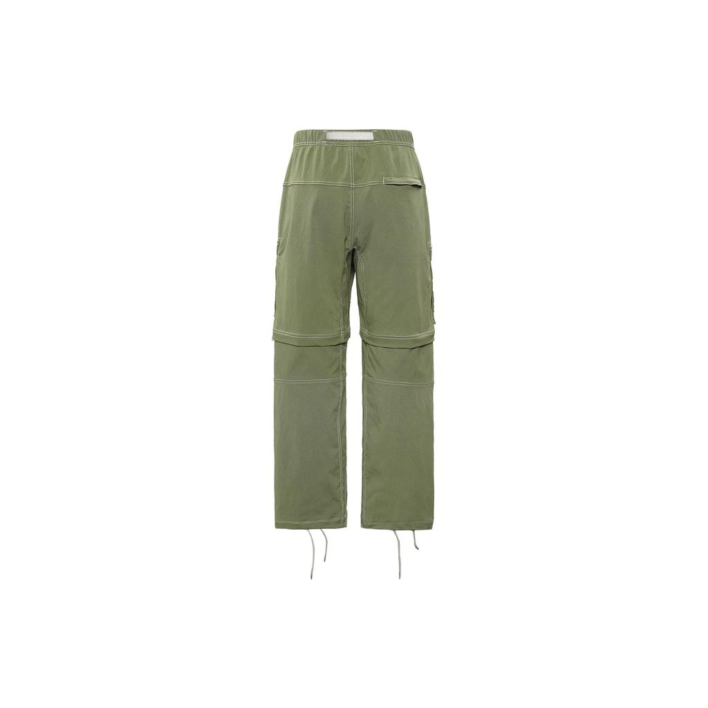 Nike Smith Summit Cargo Pants With Detachable Pockets Men Bottoms Olive-Green CV0656-222