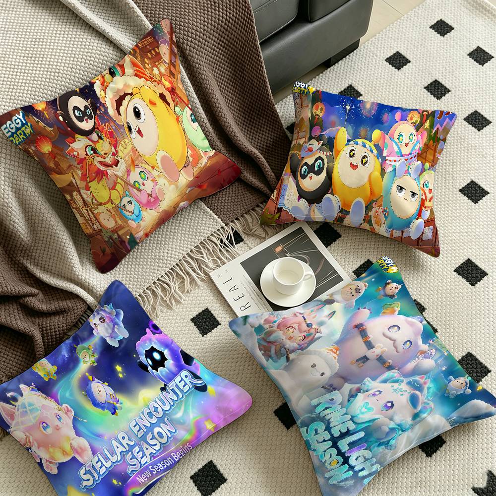 Game Egg Party Cushion Cover Decorative Pillow Sofa Home Decor Case Pillow Cases