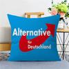 AFD Alternative Ger Germany Flag Pillow Anime Pillow Sofa Bed Head Pillow Cover Cushion Cover 45x45 cm Fashion