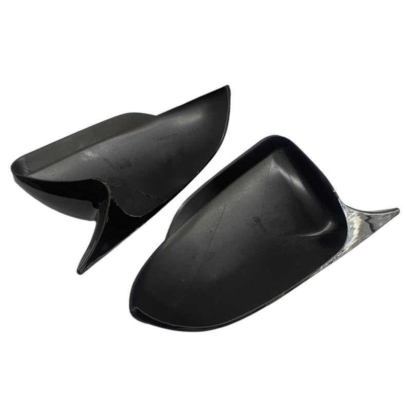 For Kia Rio 2018      No Sighal Light Car Rearview Side Mirror Cover Wing Cap Exterior Door Shell Trim