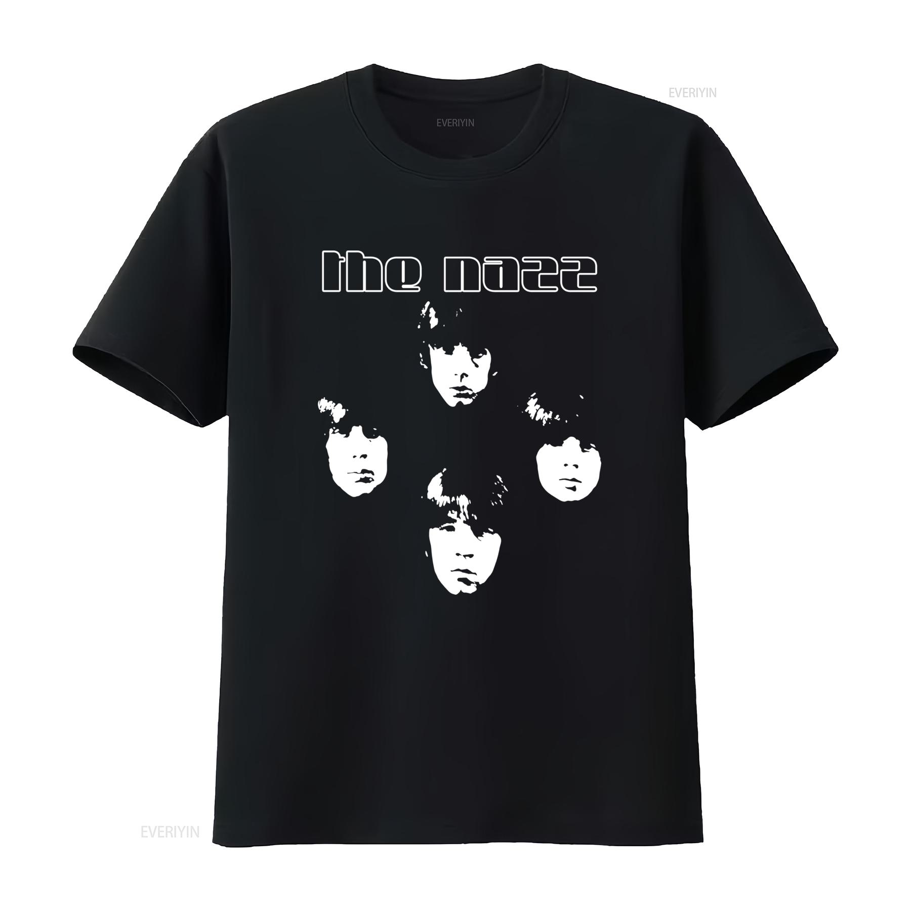 

The Nazz Band T Shirt Vintage Rock Design for Music Lovers vintage Washed Stretched Slightly Top For Everyday Wear 4XL