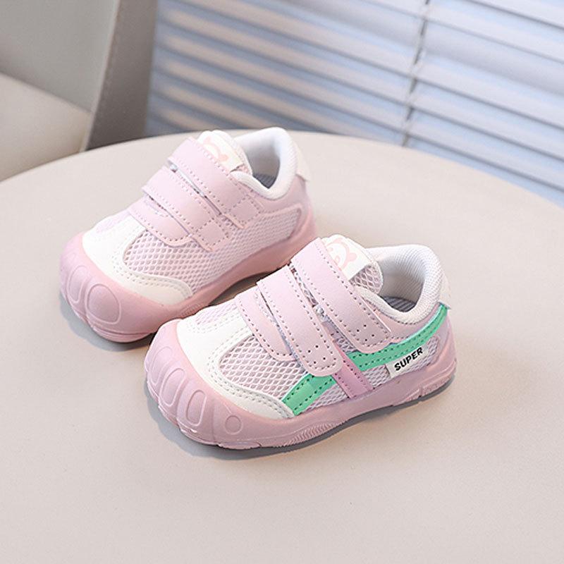 Infant Toddler Shoes Autumn New Casual Running Shoes Boys and Girls Toddler Net Shoes 0-1-2 Years Old