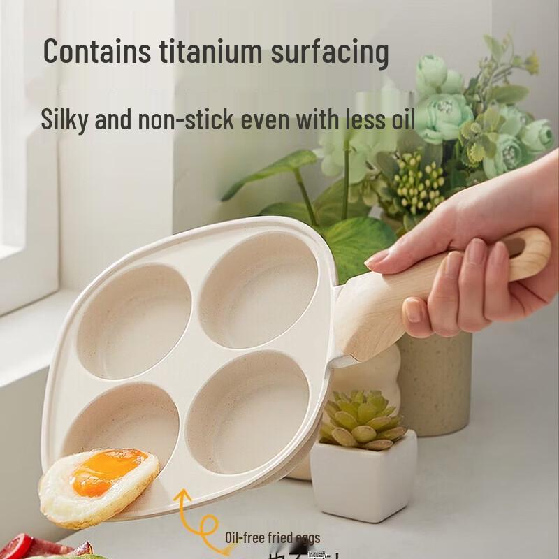 COOKER KING 4-Section Non-Stick Breakfast Frying Pan